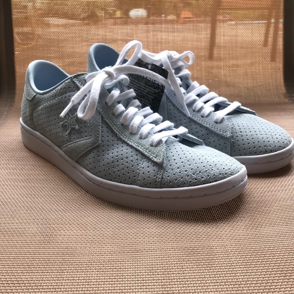 converse chuck taylor all star perforated suede low top